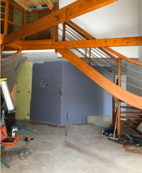 REALISATION D'UNE EXTENSION D'UNE MAISON SECONDAIRE A GONNEVILLE SUR MER