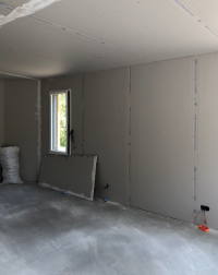 REALISATION D'UNE EXTENSION D'UNE MAISON SECONDAIRE A GONNEVILLE SUR MER